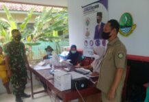 KUWU SUMBER JAYA ,WARGA IKUTI VAKSIN COVID 19