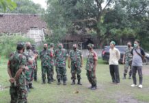 Danrem 063/SGJ Pagar Tanah Aset di Asrama TNI AD Penganjang