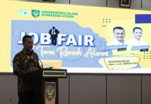 Wakil Gubernur Sumut Musa Rajekshah Apresiasi Job Fair Milad ke-70 UISU