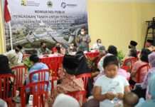 Konsultasi Publik Pengadaan Tanah Pembangunan Jalan Tol Yogyakarta-Bawen di Magelang