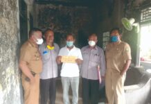 Rumah Terbakar Peroleh Bantuan Dari BAZNAS Indramayu