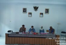 Kumpulkan Kades se-Kecamatan Bangodua, Camat Lakukan Evaluasi Kinerja Pemdes