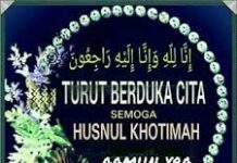 Atas Nama Penerbit/Perusahaan Staf Karyawan dan Wartawan “SORANA.CO.ID “ Turut Berdukacita Atas Meninggalnya