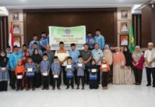 Langkat Lepas 10 Anak Ikut Peserta FASI Wakili Sumut Di Tingkat Nasional