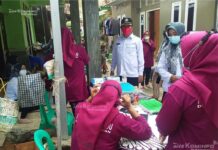 Kepala Puskesmas Lohbener Lakukan Monitoring Posyandu