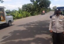 Kapolsek Tukdana Giat Patroli Strong Point Wiralodra Saat Ramadhan