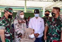 Uang BTKLWN-TNI Makodim Bagikan Dua Ribu Penerima