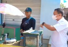 Camat Kedokanbunder Semangati Peserta Ujian Sekolah Dasar