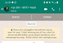 Akun Whatsapp Palsu Bupati Indramayu
