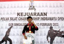 Raihan Devkana Juara I Pencak Silat Antar Pelajar Tingkat Jawa Barat