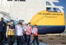Kemenhub Siagakan Tambahan Kapal di Titik Krusial,Lebih Nyaman Naik Kapal Laut