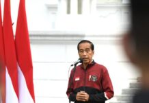Presiden Jokowi Lepas Kontingen Indonesia ke SEA Games Ke-31 di Vietnam