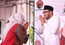 Halal Bihalal Idul Fitri Bersama Kader PDI Perjuangan Se-Jawa Barat di Bandung.