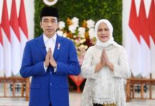 Presiden Jokowi dan Ibu Iriana Sampaikan Ucapan Selamat Idulfitri 1443 Hijriah