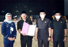 Bupati Indramayu Nina Agustina Sampaikan Nota Penjelasan Raperda Tentang Pengelolaan Keuangan Daerah