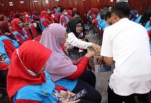 FORKOPIMDA INDRAMAYU GALANG DONASI UNTUK GEMPA CIANJUR