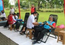 PMI KABUPATEN INDRAMAYU GELAR DONOR DARAH HUT HKN KE-58 TAHUN 2022