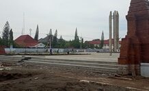 Pembangunan Penataan Alun Alun Puspa Wangi Indramayu