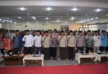 NINA AGUSTINA HADIR PELANTIKAN DAN RAPAT KERJA FORUM PONDOK PESANTREN (FPP) KABUPATEN INDRAMAYU