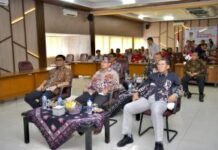 PEMKAB INDRAMAYU IKUTI PEMBUKAAN PERINGATAN HARI ANTI KORUPSI SEDUNIA 2022