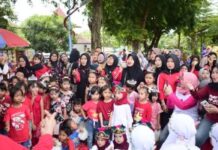 PENGUNJUNG TEMPAT WISATA TAMAN TJIMANOEK MAKIN RAMAI