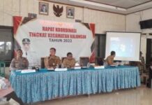 STAF AHLI SETDA PEMKAB INDRAMAYU HADIR RAKOR TINGKAT KECAMATAN BALONGAN