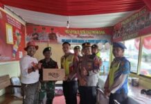 FORKOPIMCAM SUKAGUMIWANG LAKUKAN MONITORING KE POS PAM NATARU PASAR TULUNGAGUNG INDRAMAYU