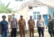 Kapolsek Arahan Tinjau Bangunan Madrasah Roboh Desa Peranggong
