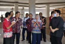 BUPATI NINA AGUSTINA TINJAU PEMBANGUNAN MALL PELAYANAN PUBLIK