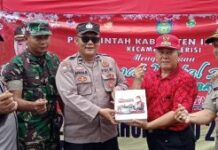 PEMCAM TERISI MONITORING POSKO PENGAMANAN NATARU TAHUN 2022 DI PINTU TOL CIKAWUNG