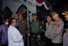 FORKOPIMDA INDRAMAYU PANTAU PELAKSANAAN IBADAH NATAL