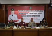 BAKESBANGPOL INDRAMAYU BIMTEK KAPASAITAS ORMAS MITRA PEMERINTAH