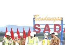 Presiden Jokowi Resmikan Bendungan Sadawarna Di Sumedang