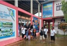 CAMAT KRANGKENG MINTA WARGA TETAP WASPADA BANJIR