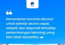MENKOMINFO LAKUKAN TOUR OF DUTY PEJABAT KEMKOMINFO DORONG PROFESIONALISME DAN AKUNTABILITAS