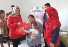 DINAS KOMUNIKASI INFORMATIKA INDRAMAYU SALURKAN BANTUAN BAGI BALITA STUNTING