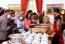 Presiden Jokowi Silaturahmi Dengan Wartawan Di Istana Negara