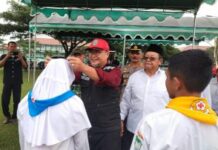 RATUSAN PELAJAR SMP-SMU INDRAMAYU RAMAIKAN JUMBARA PMI TAHUN 2023