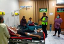 BUPATI INDRAMAYU SEGERA BERI PERTOLONGAN LAKA LANTAS