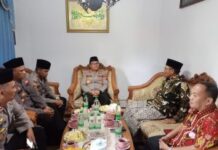 KAPOLRES INDRAMAYU SILATURAHIM DENGAN KETUA PWNU PROVINSI JAWA BARAT