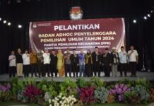 Panitia Pemilihan Kecamatan KPUD KABUPATEN INDRAMAYU RESMI DILANTIK