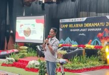 Plt KADIS LINGKUNGAN HIDUP INDRAMAYU CAMP RELAWAN LINGKUNGAN TANGGUNG JAWAB BERSAMA