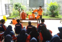 BPBD INDRAMAYU GIAT MITIGASI BENCANA BERSAMA GENERASI SMPN I INDRAMAYU