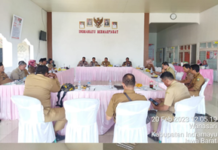 Camat Bangodua Adakan Rakor Untuk Tingkatkan Kinerja Di Desa Wanasari
