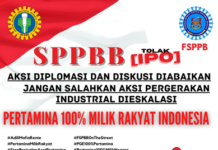 SP-PBB Menolak Rencana IPO PT Pertamina Geothermal Energi