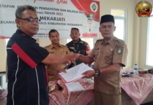 Camat Haurgeulis Dulyono S.Sos Gelar Musrembang Di Desa Mekarjati