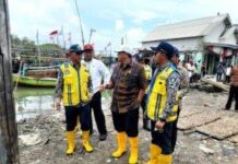 Komisi V DPR RI Dengan BBWS Citarum Tinjau Lokasi Breakwater Eretan Wetan Indramayu