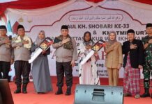 Kunjungan Wakapolri Disambut langsung Oleh Dandim 0616 Indramayu