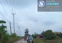 BERITA FOTO:INDRAMAYU DILANDA KERUSAKAN JALAN Tampak Dalam Gambar Jalan Rusak Desa Amis Menuju Desa Loyang………!