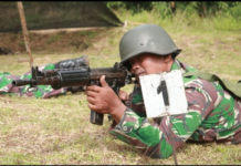 Tingkatkan Kemampuan Menembak Kodim 0616 Indramayu Gelar Latbakjatri